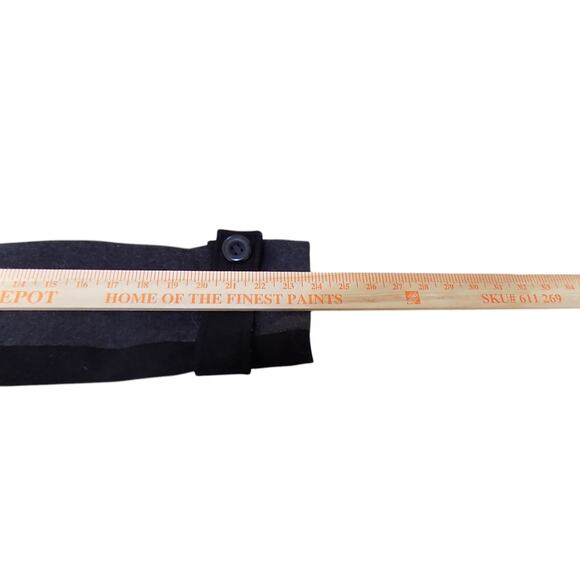 Guess Pea Coat Women Large Gray Black Wool Blend Preppy Winter School Holiday - Picture 8 of 10